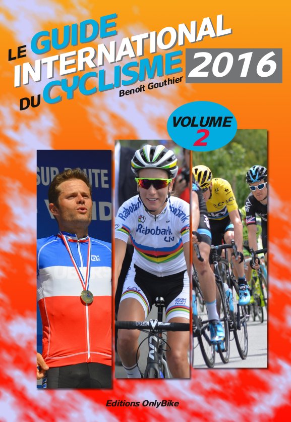 Couverture Guide International du Cyclisme 2016 (vol. 2)