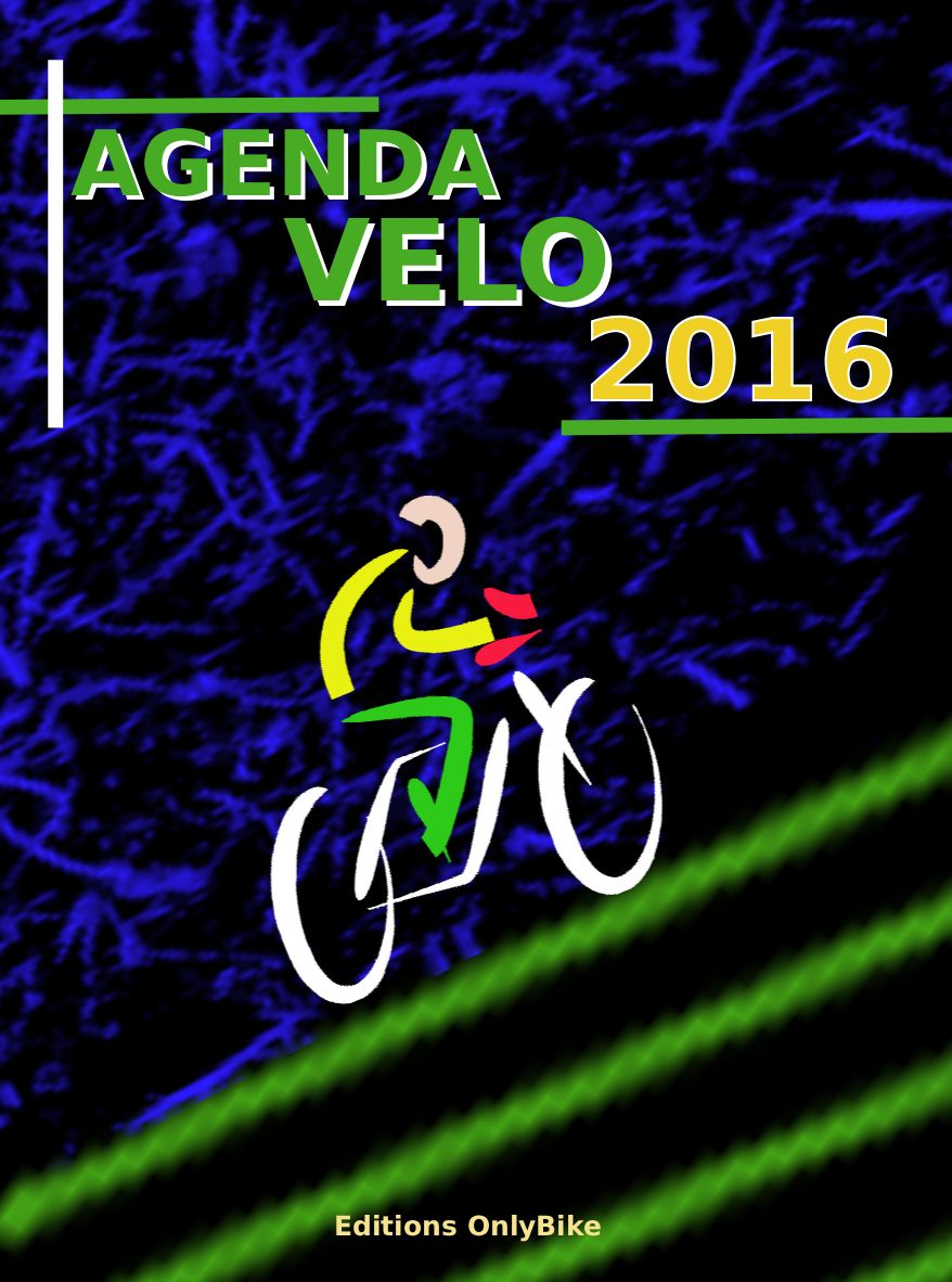 Couverture agenda vélo 2016