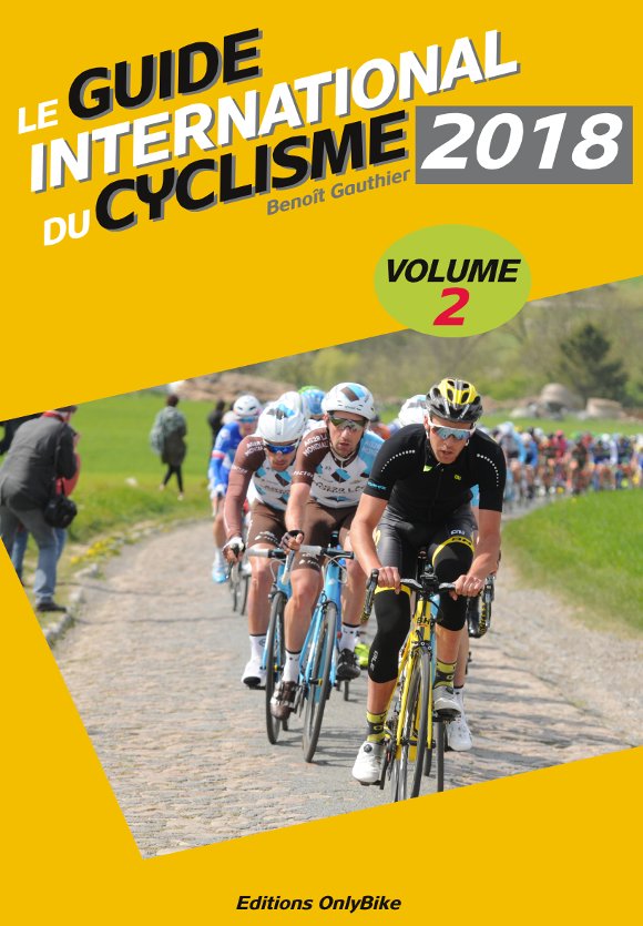Couverture Guide International du Cyclisme 2018 (volume 2)